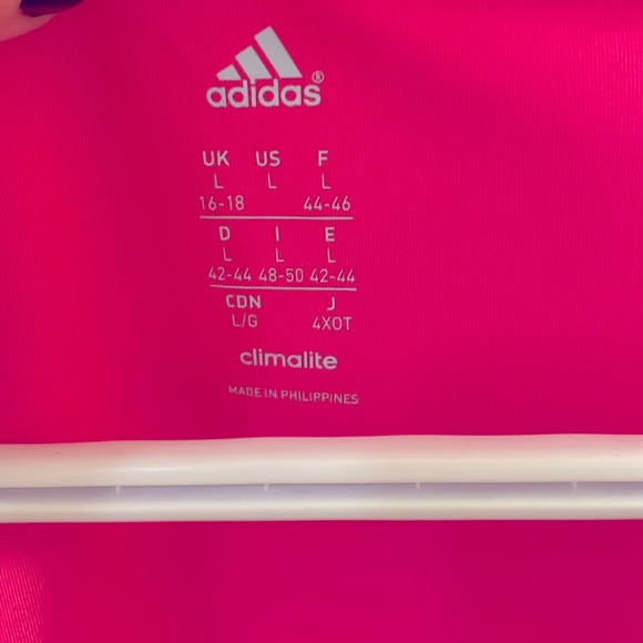 Neon pink - Adidas Climalite 💖 - Picture 3 of 5